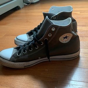 Mens Chuck Taylor All Star Charcoal Grey Hightop Converse